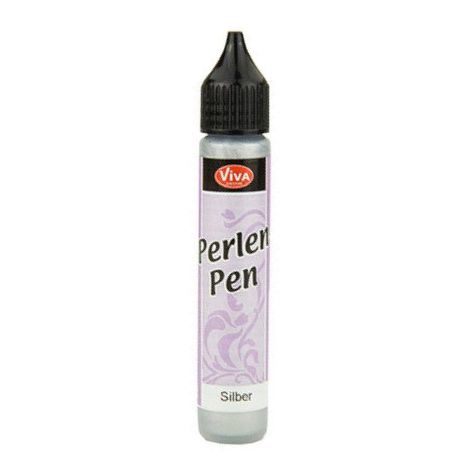 Perły w płynie Viva Decor 28ml, Srebrne 902